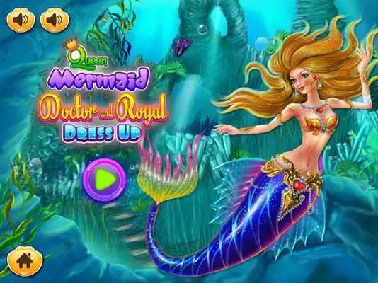 Play Mermaid queen - dressup game