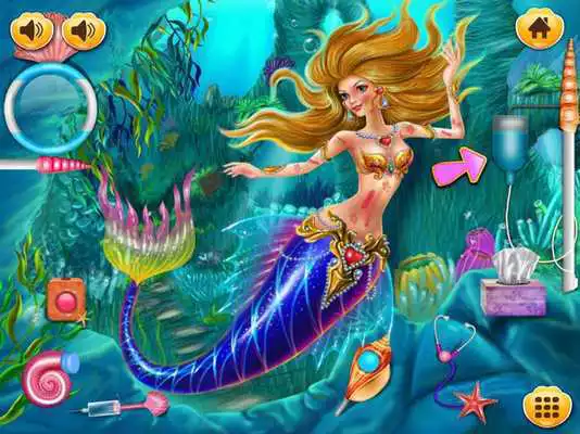 Play Mermaid queen - dressup game