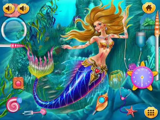 Play Mermaid queen - dressup game