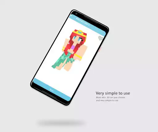 Play Mermaid Skins for Minecraft as an online game Mermaid Skins for Minecraft with UptoPlay