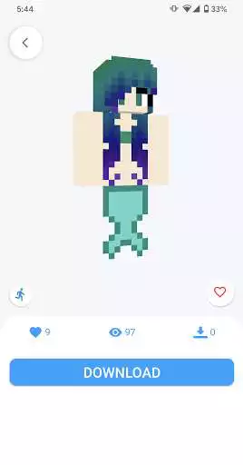 Play Mermaid Skins as an online game Mermaid Skins with UptoPlay