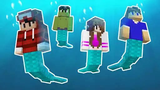 Play Mermaid Tail Mod For Minecraft  and enjoy Mermaid Tail Mod For Minecraft with UptoPlay