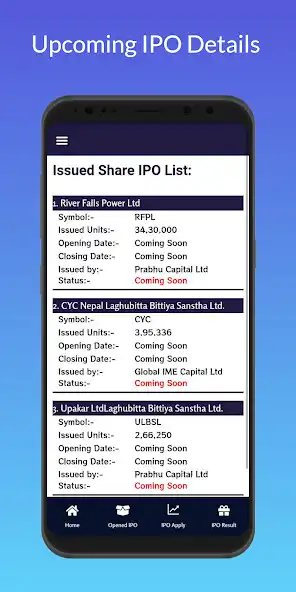 Play Mero Share Market - IPO Result as an online game Mero Share Market - IPO Result with UptoPlay