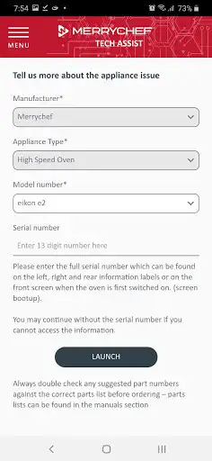 Play Merrychef Tech Assist as an online game Merrychef Tech Assist with UptoPlay