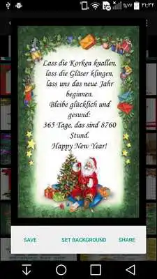 Play merry christmas and happy new year in In German Play merry christmas and happy new year in In German