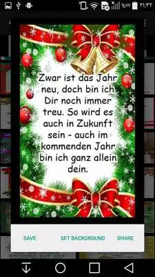 Play merry christmas and happy new year in In German Play merry christmas and happy new year in In German