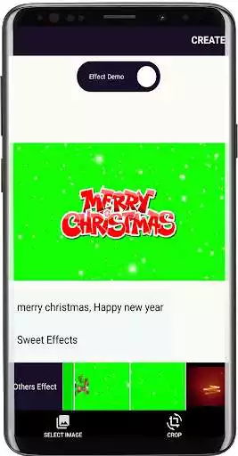 Play Merry christmas and happy new year, photo effects as an online game Merry christmas and happy new year, photo effects with UptoPlay