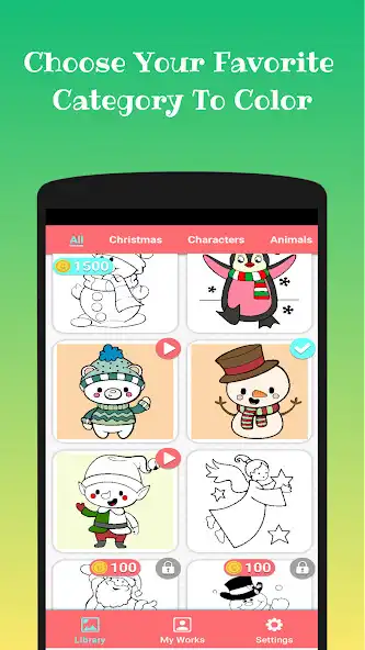 Play Merry Christmas : Coloring Art Book  and enjoy Merry Christmas : Coloring Art Book with UptoPlay