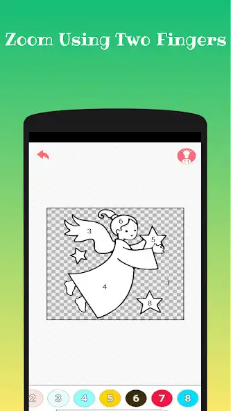 Play Merry Christmas : Coloring Art Book as an online game Merry Christmas : Coloring Art Book with UptoPlay