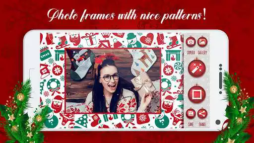 Play Merry Christmas frames as an online game Merry Christmas frames with UptoPlay