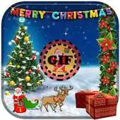 Free play online Merry Christmas GIF 2018 : Wallpapers  Greetings APK