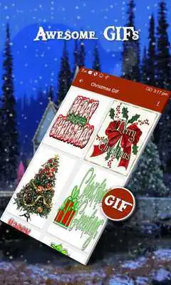 Play Merry Christmas GIF 2018 : Wallpapers  Greetings