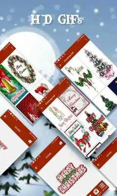 Play Merry Christmas GIF 2018 : Wallpapers  Greetings