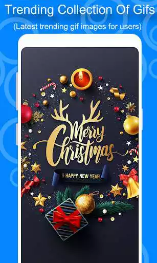 Play Merry Christmas GIF as an online game Merry Christmas GIF with UptoPlay