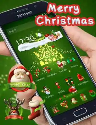 Play Merry Christmas gift theme 3D