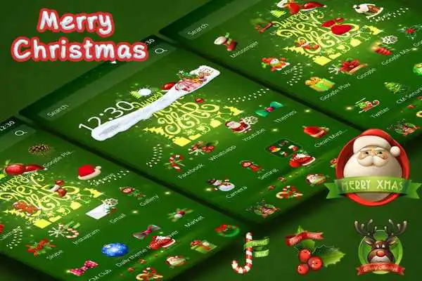 Play Merry Christmas gift theme 3D