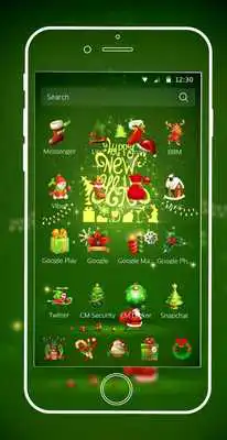 Play Merry Christmas gift theme 3D