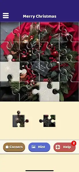 Play Merry Christmas Jigsaw Puzzle as an online game Merry Christmas Jigsaw Puzzle with UptoPlay