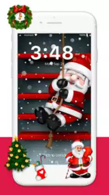 Play Merry Christmas pattern lock screens  wallpapers