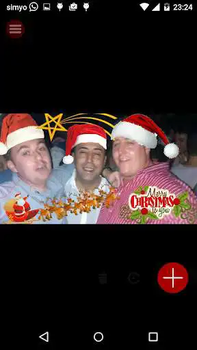 Play Merry Christmas Photo Stickers as an online game Merry Christmas Photo Stickers with UptoPlay