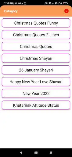 Play Merry Christmas Quotes Shayari as an online game Merry Christmas Quotes Shayari with UptoPlay