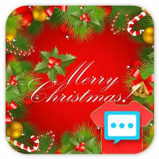 Play Merry Christmas skin 2018 for Handcent Next SMS APK