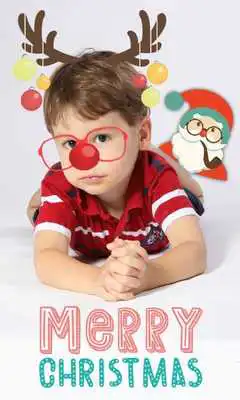 Play Merry Christmas Stickers - Happy New Year Collage Play Merry Christmas Stickers - Happy New Year Collage