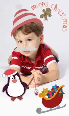Play Merry Christmas Stickers - Happy New Year Collage Play Merry Christmas Stickers - Happy New Year Collage
