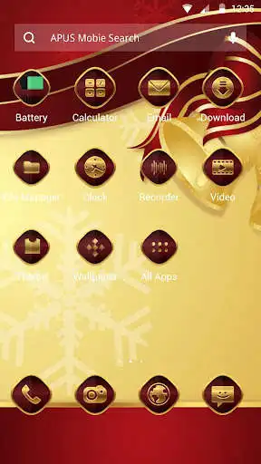 Play Merry christmas theme for APUS