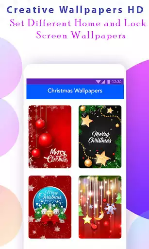 Play Merry Christmas Wallpaper HD as an online game Merry Christmas Wallpaper HD with UptoPlay