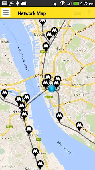 Play Merseyrail as an online game Merseyrail with UptoPlay