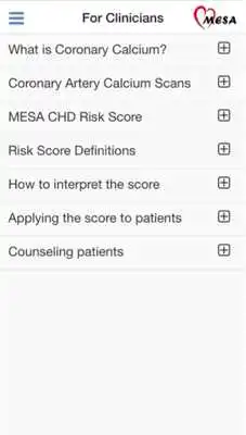 Play MESA CHD Risk Score