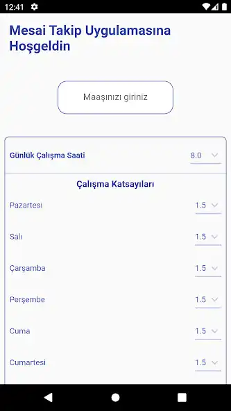 Play Mesai Takip - Hesaplama  and enjoy Mesai Takip - Hesaplama with UptoPlay