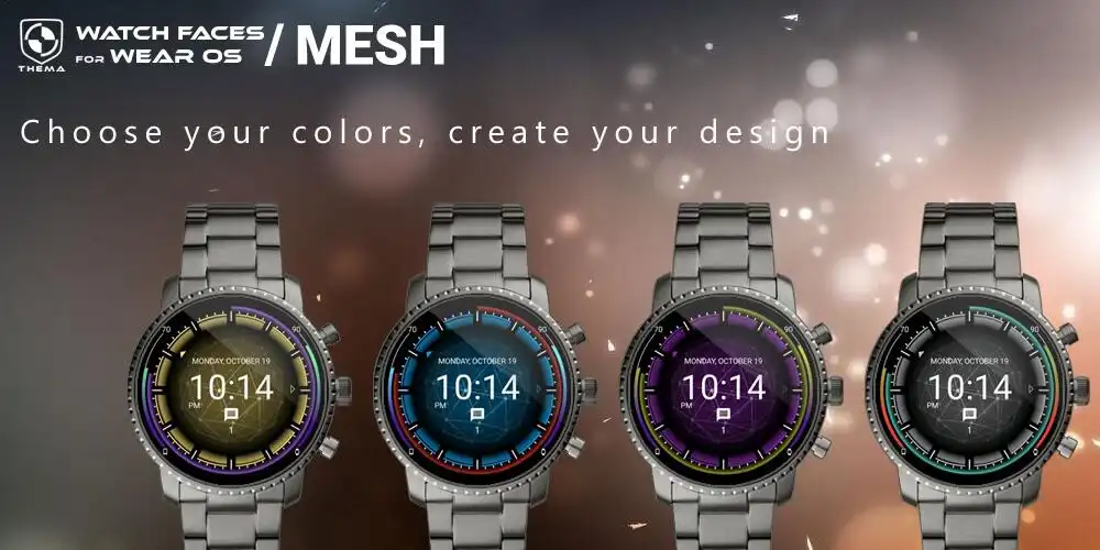Play Mesh Watch Face as an online game Mesh Watch Face with UptoPlay