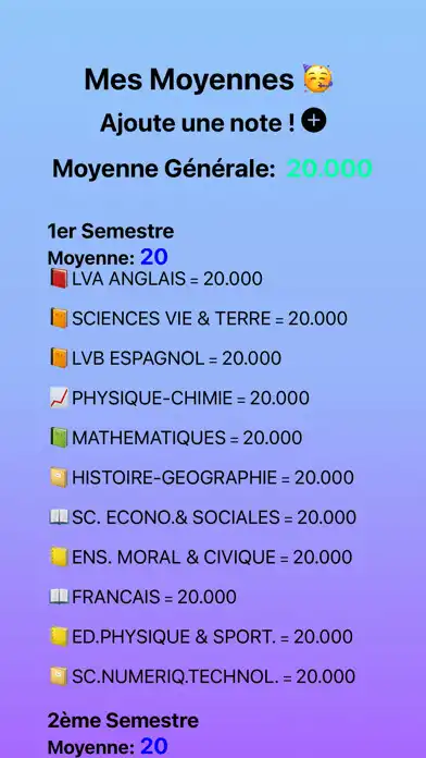 Play MesMoyennes  and enjoy MesMoyennes with UptoPlay