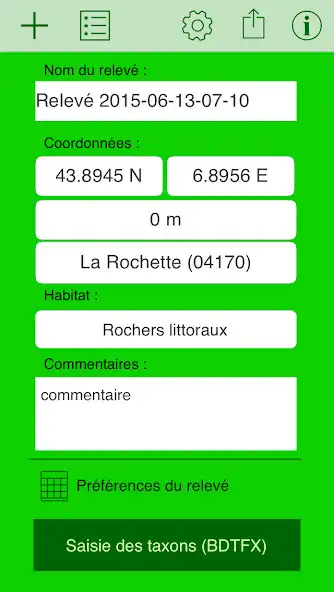 Play Mes relevés as an online game Mes relevés with UptoPlay