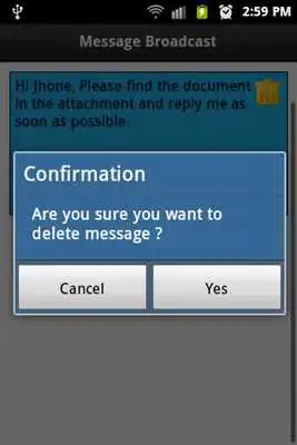 Play Message Broadcast