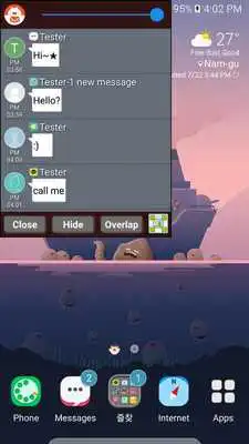 Play Message Center