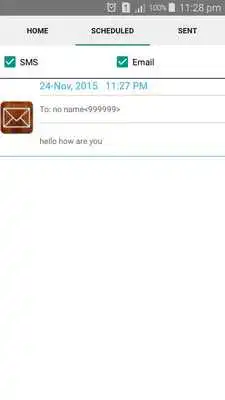 Play Message  Email Scheduler