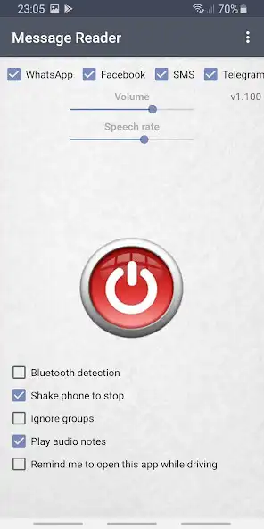 Play Message Reader - Reads aloud as an online game Message Reader - Reads aloud with UptoPlay