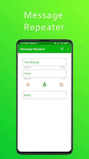 Play Message Repeater  and enjoy Message Repeater with UptoPlay