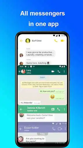 Play Messages Lite - Text Messenger as an online game Messages Lite - Text Messenger with UptoPlay