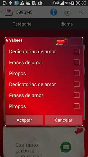 Play Messages of love as an online game Messages of love with UptoPlay