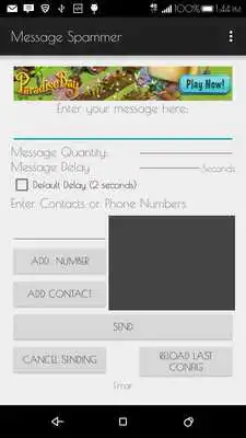Play Message Spammer