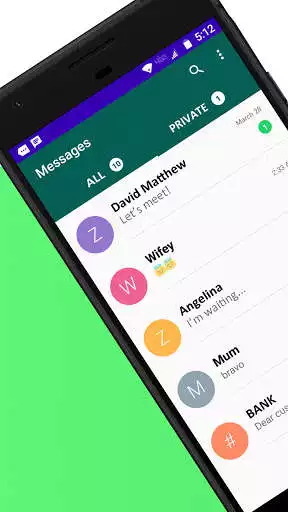 Play Messages - Private SMS Texting  and enjoy Messages - Private SMS Texting with UptoPlay