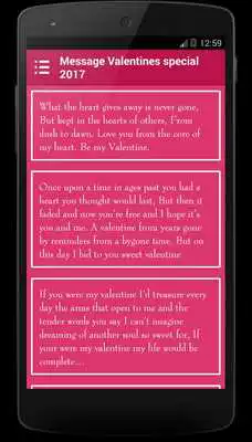 Play Message Valentine special 2017 Play Message Valentine special 2017