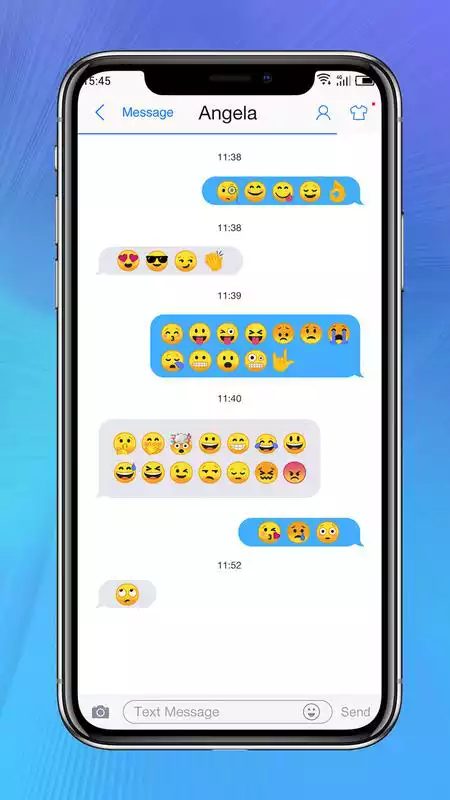 Play Messaging+ OS11 Cute Emoji
