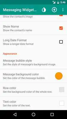 Play Messaging Widget (Popular app)