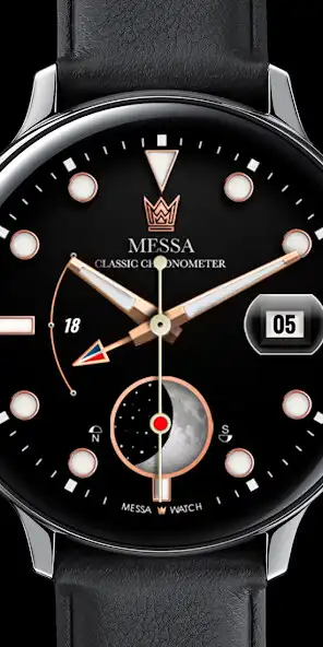 Play Messa Watch Face BN47 Moon  and enjoy Messa Watch Face BN47 Moon with UptoPlay