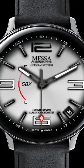 Play Messa Watch Face BN70 White  and enjoy Messa Watch Face BN70 White with UptoPlay